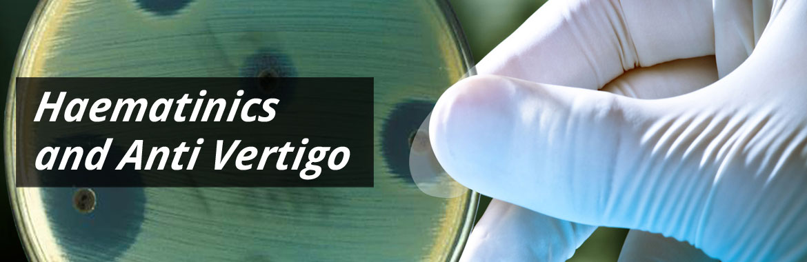 Haematinics and Anti Vertigo